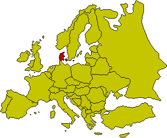 Karte Dänemark