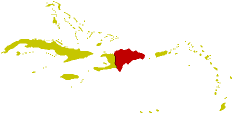 Karte Dominikanische-Republik