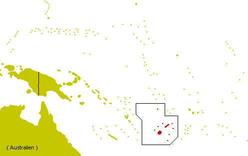 Karte Fidschi
