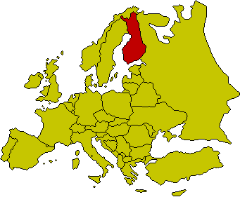 Karte Finnland