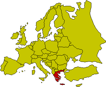 Karte Griechenland