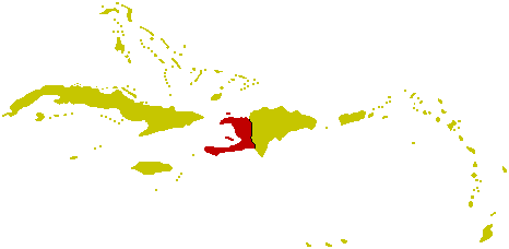 Karte Haiti