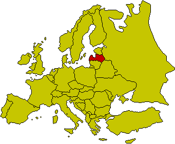 Karte Lettland