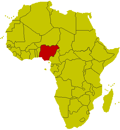 Lagos Weltkarte
