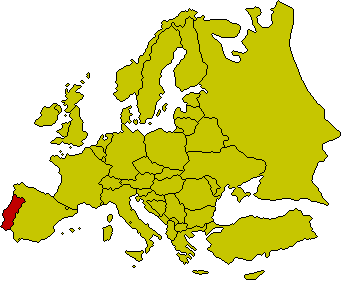 Karte Portugal