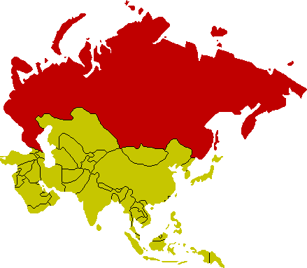 Karte Russland