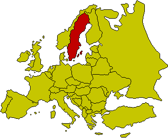 Karte Schweden