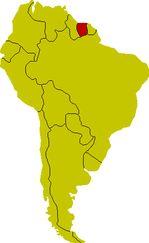 Karte Suriname