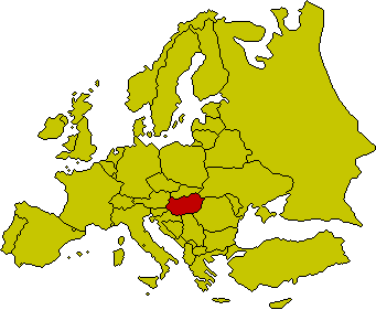 Karte Ungarn