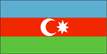 Flagge Aserbaidschan