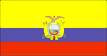 Flagge Ecuador