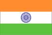 Flagge Indien