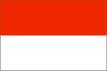 Flagge Indonesien