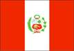 Flagge Peru